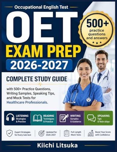Amazon.com: OET Medicine: Official OET Practice Book 1: For tests